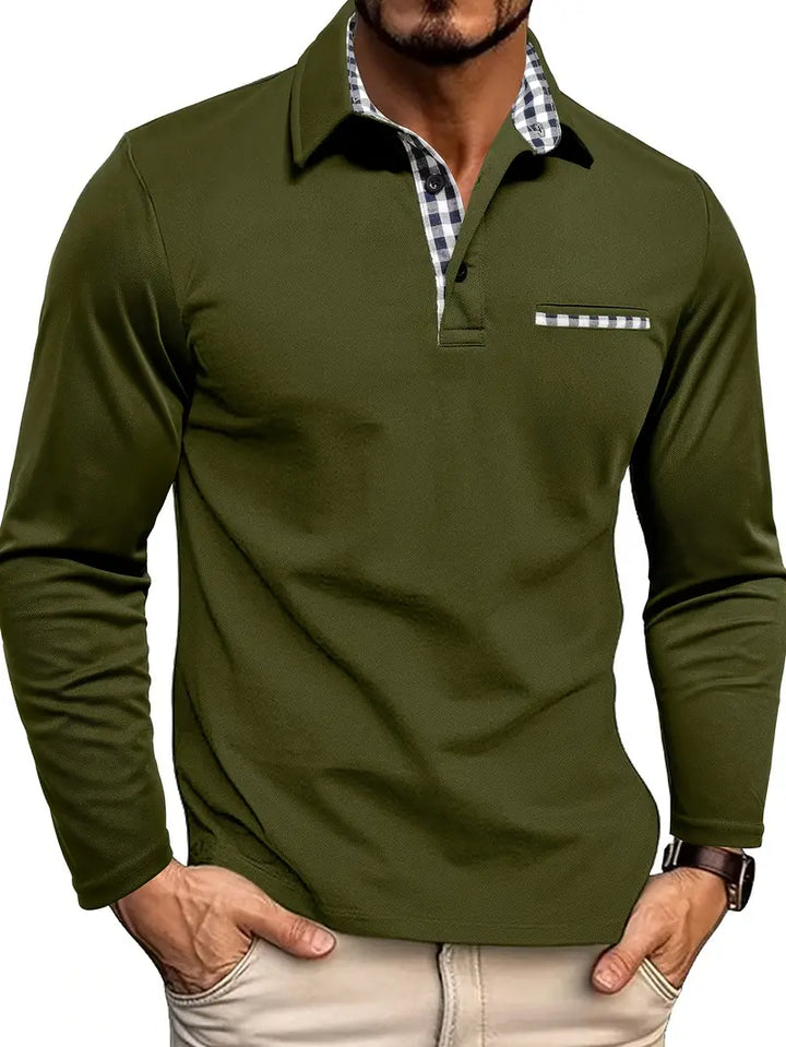 Brent | Long-sleeve Polo Shirt