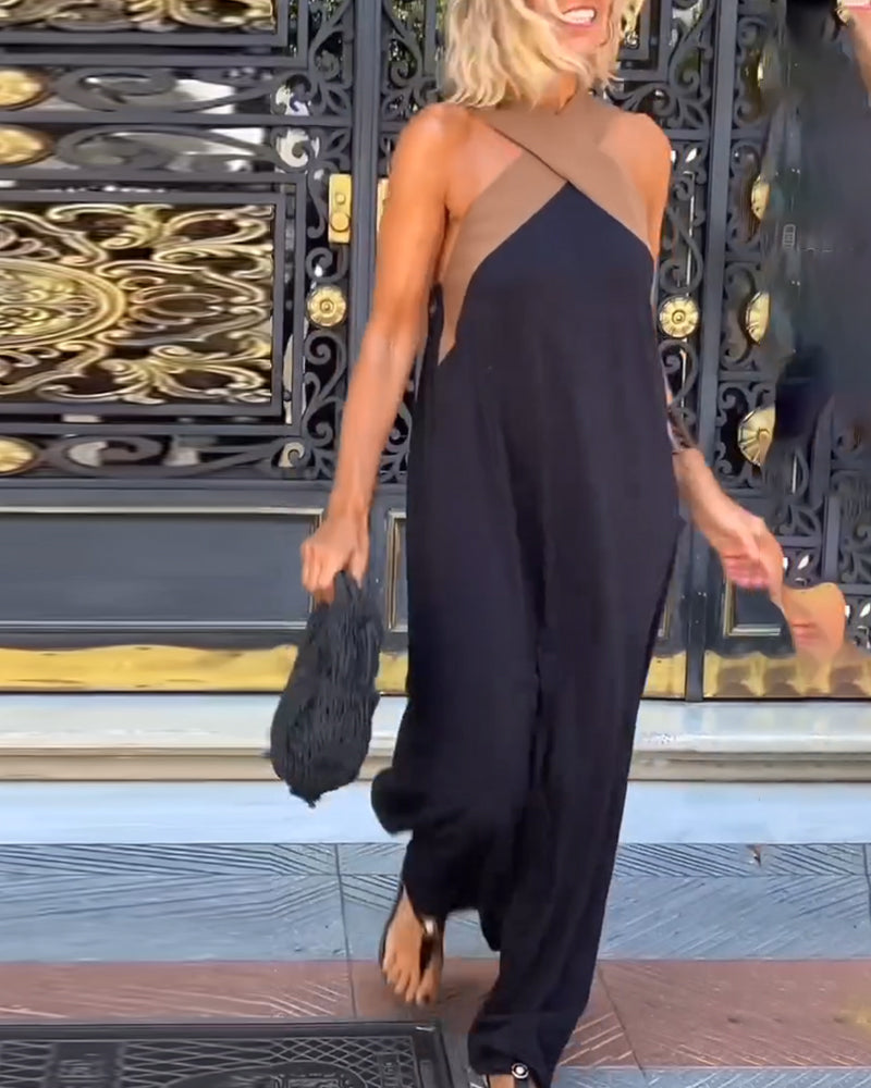 Rhoda | Stylish Crossover Neckline Dress