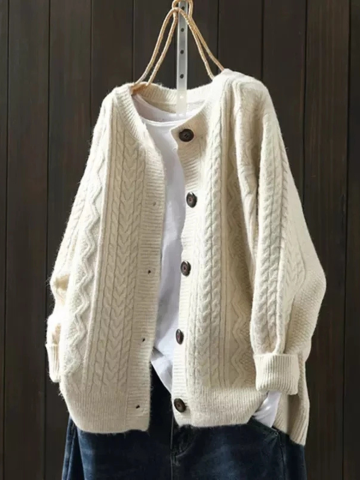 Lora | Cable Cardigan