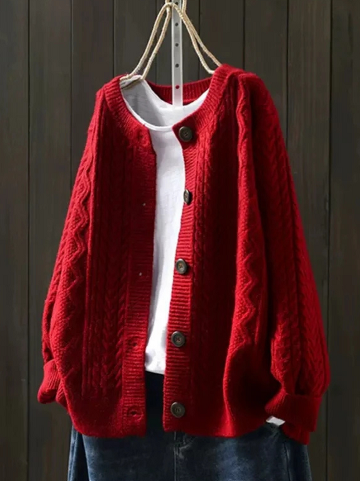 Lora | Cable Cardigan