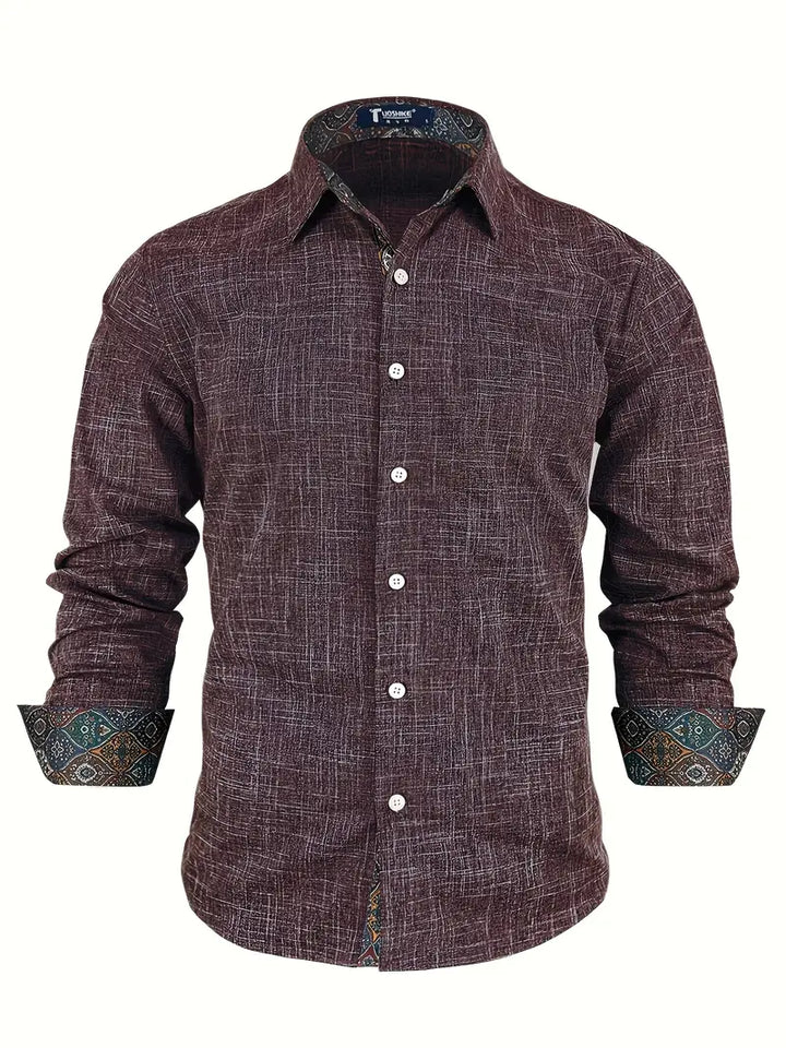 Jaxton | Long Sleeve Button-Up Shirt