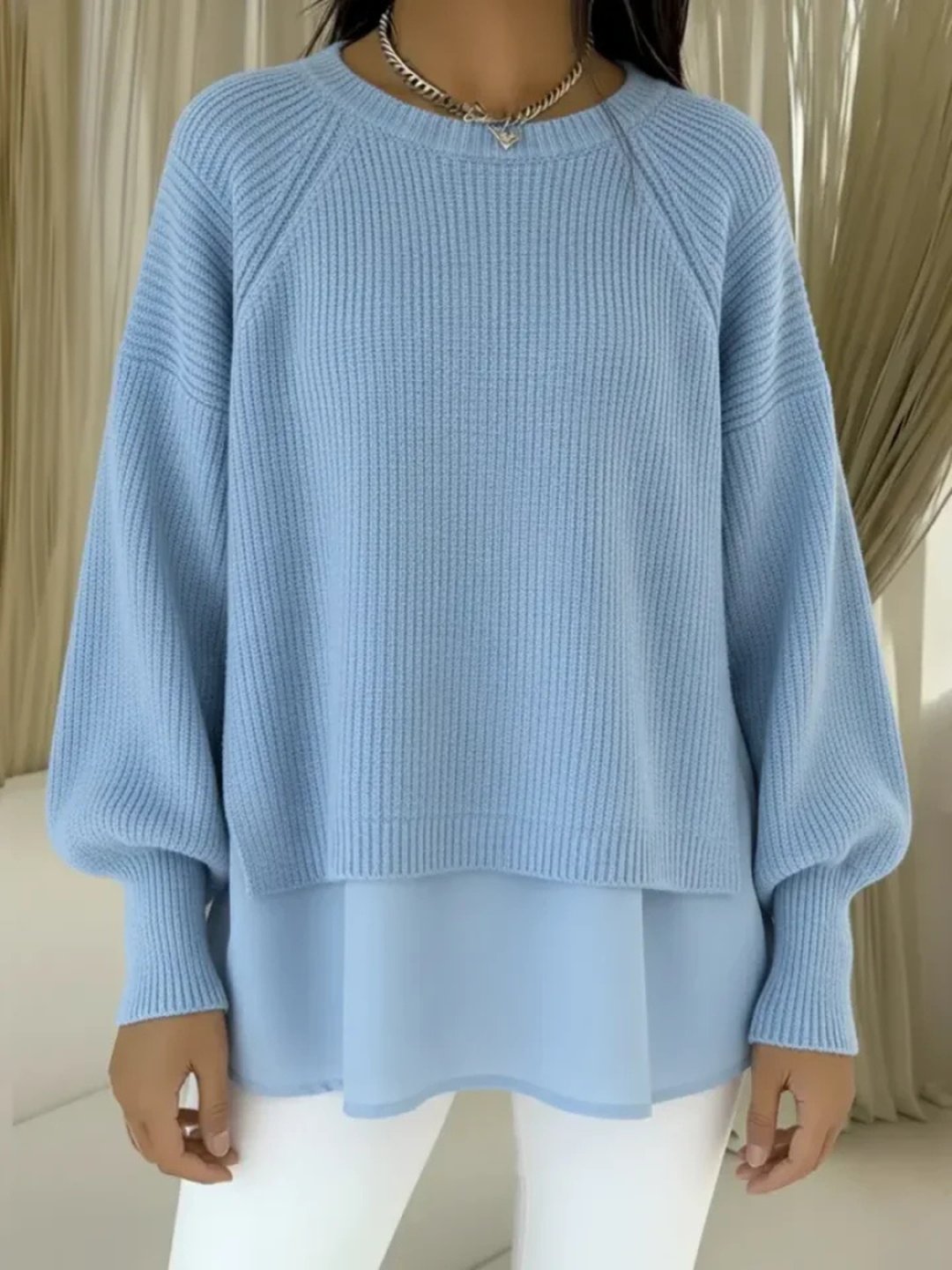Nodette | Layered-Look Sweater