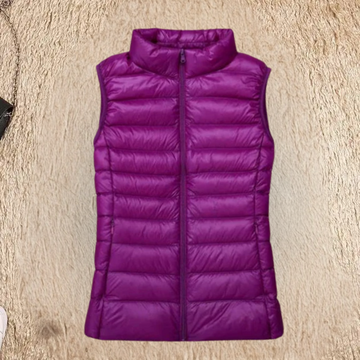 Milcah | Ultra Light Down Sleeveless Puffer Vest