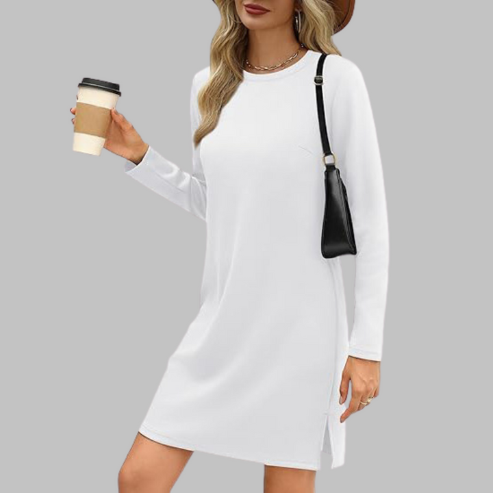 Trace | Casual Long Sleeve Mini Dress