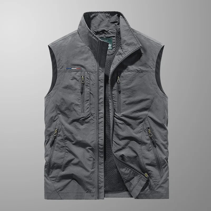 Maverick | Multi-Pocket Breathable Cargo Gilet