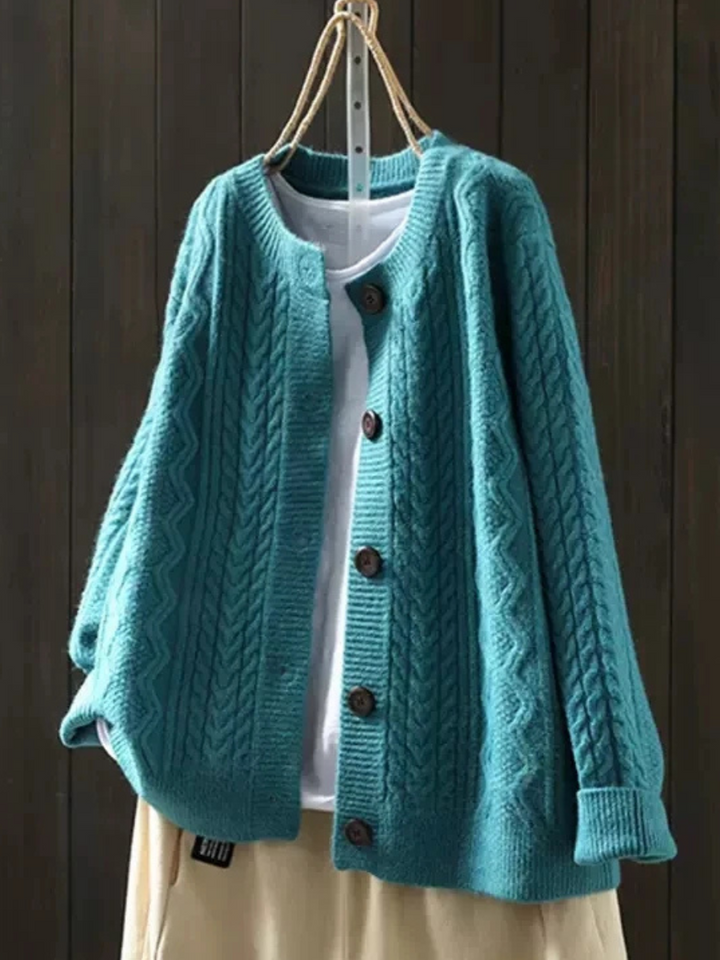 Lora | Cable Cardigan