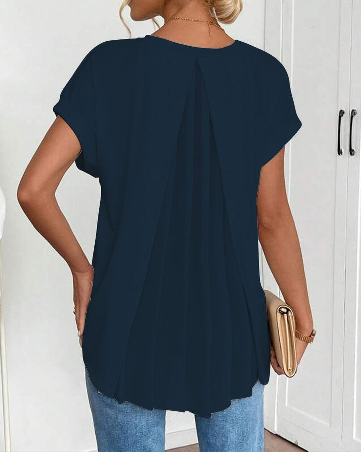 Tyloni | Pleated Back Shirt