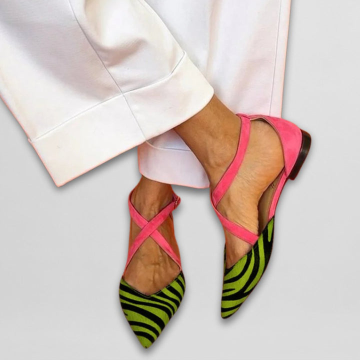 Kevina | Ballet Flats With Straps
