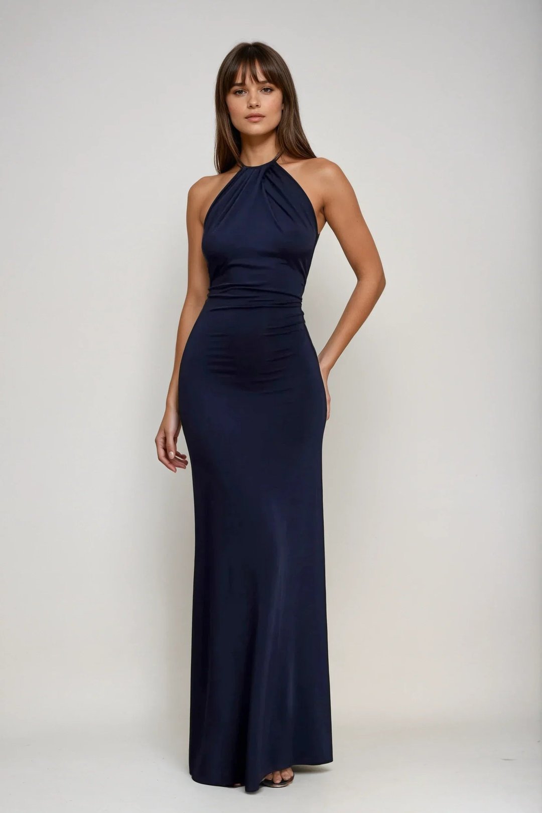 Shawna | Halter Maxi Dress
