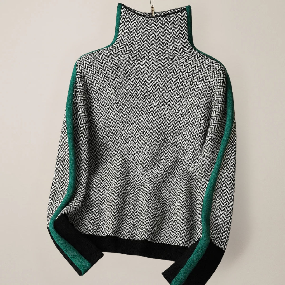 Kelsea | High-neck Pullover