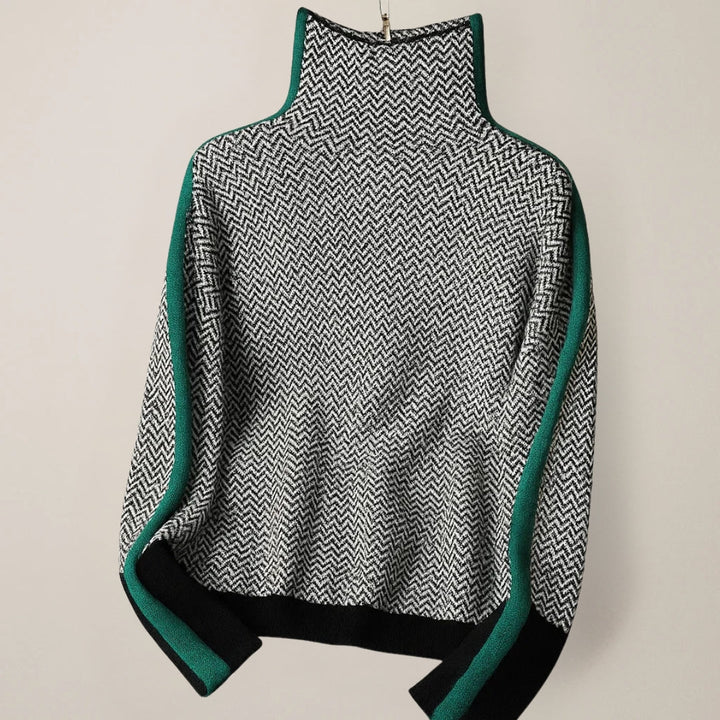 Kelsea | High-neck Pullover