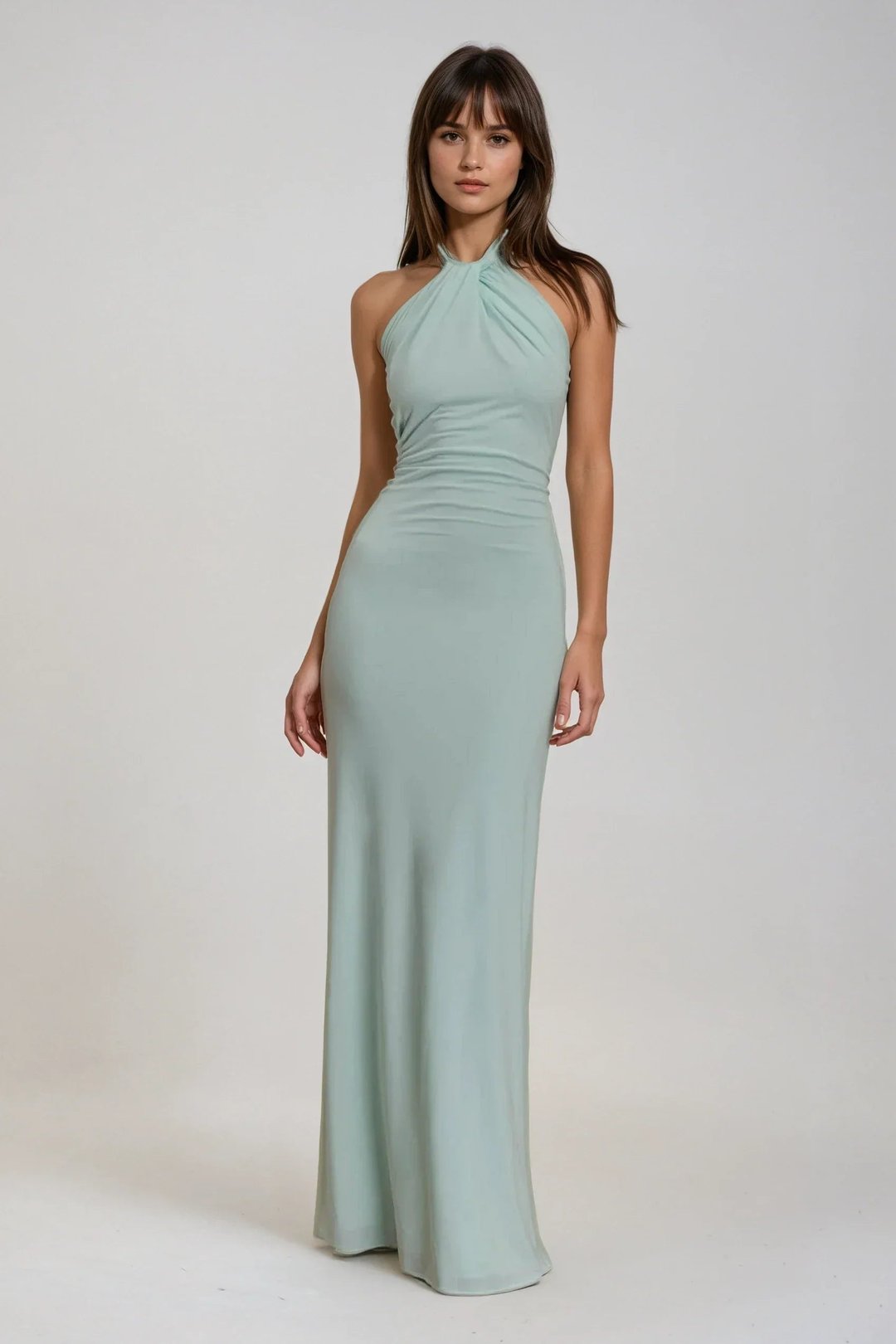 Shawna | Halter Maxi Dress
