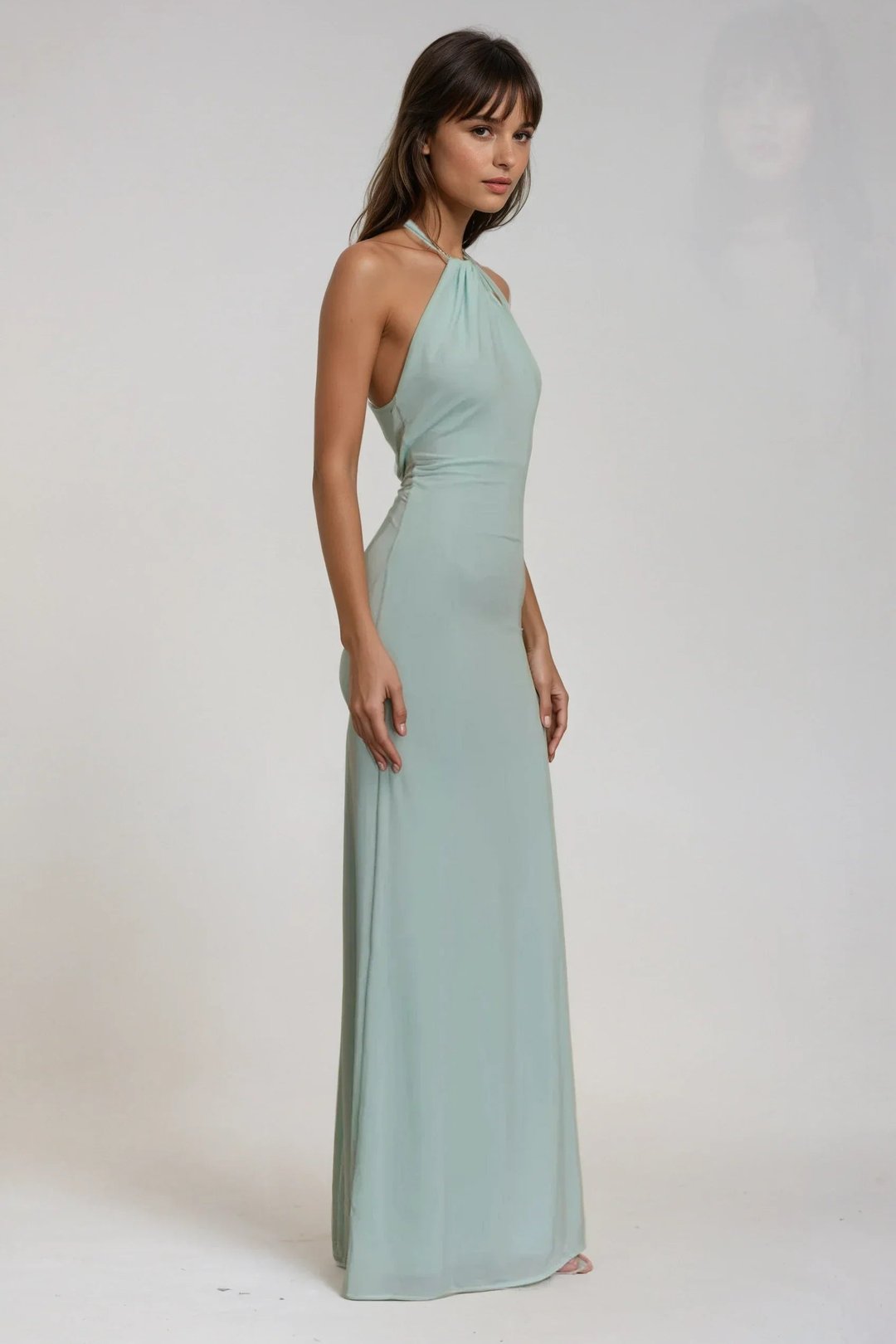 Shawna | Halter Maxi Dress