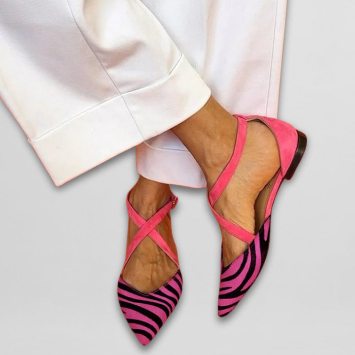 Kevina | Ballet Flats With Straps