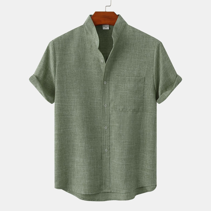 Mackie | Mandarin Collar Shirt