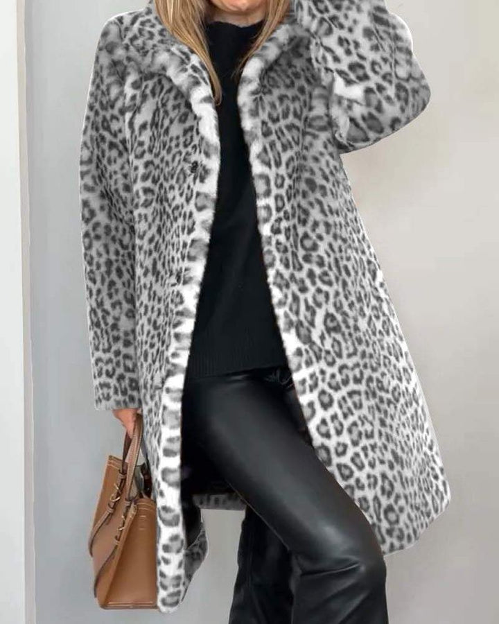 Chiarina | Long Leopard Jacket