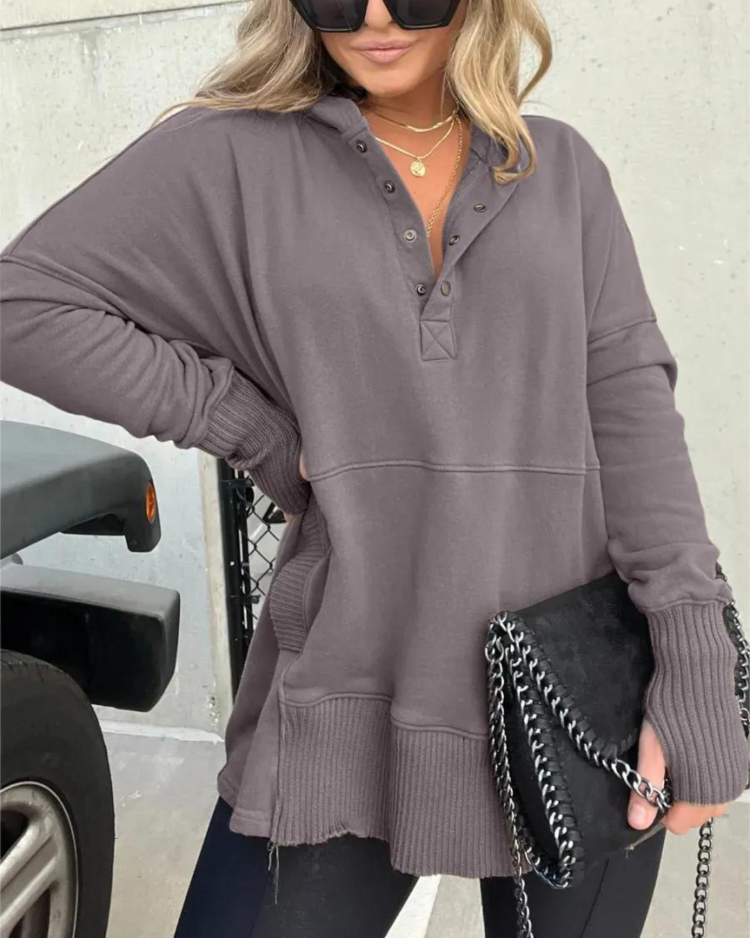 Mavie | Flowy First Class Hoodie