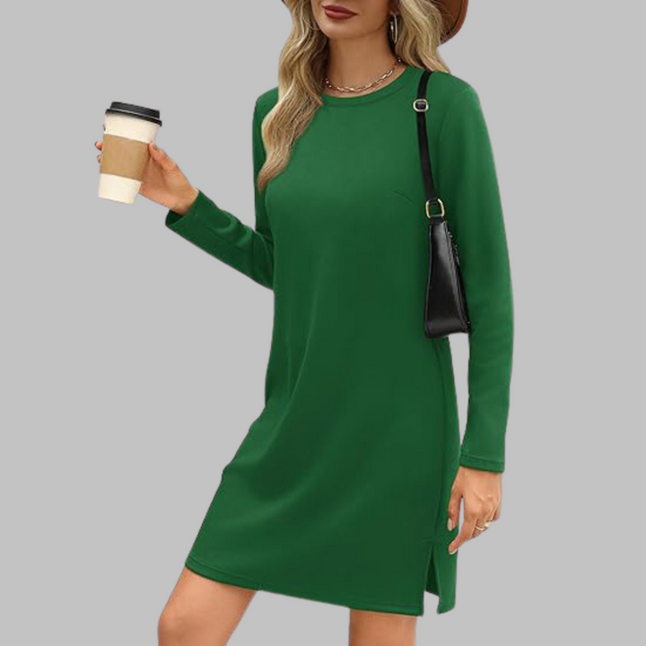 Trace | Casual Long Sleeve Mini Dress