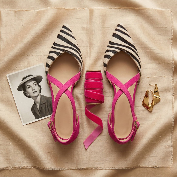 Kevina | Ballet Flats With Straps