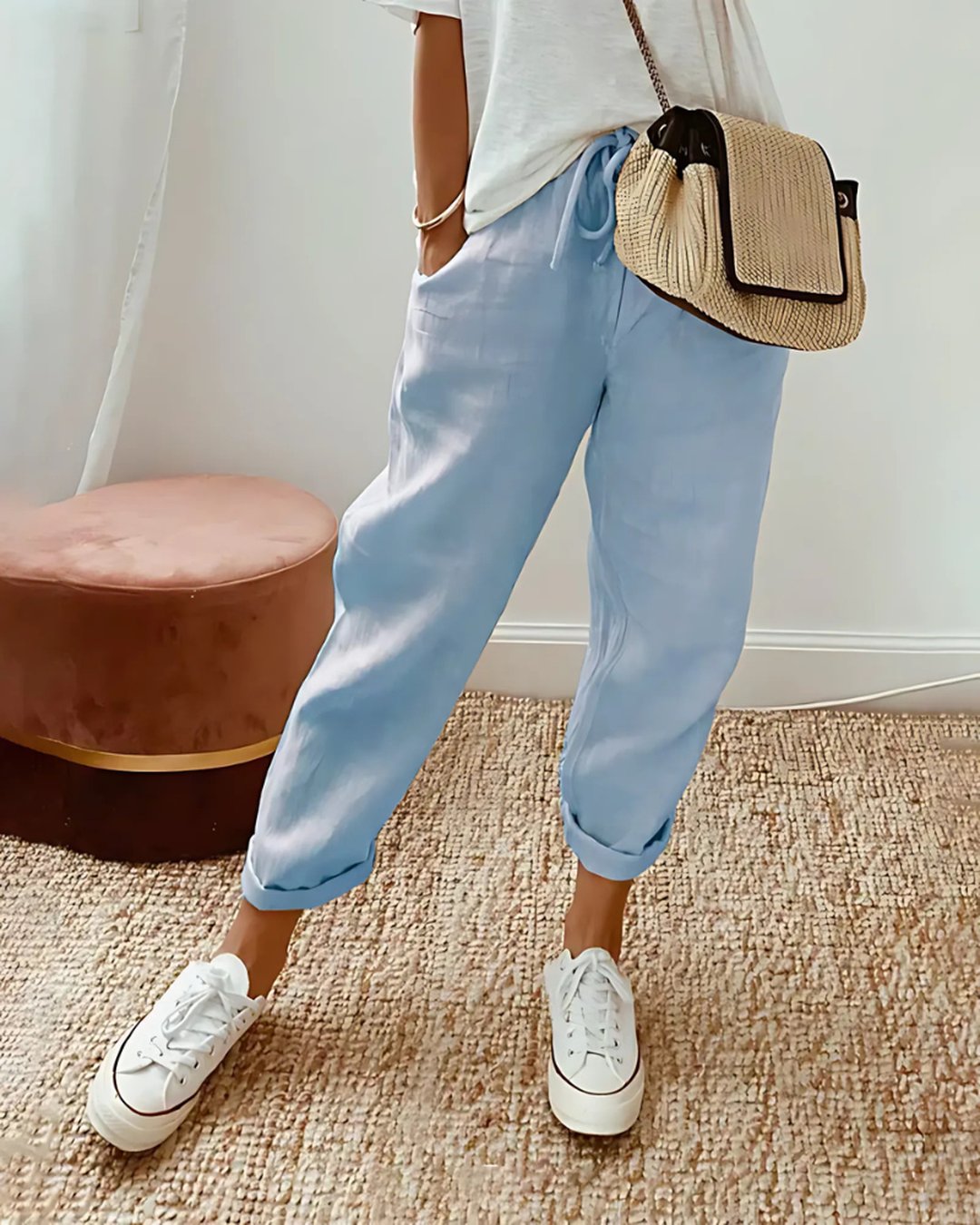 Penelope | Breathable Linen Pants