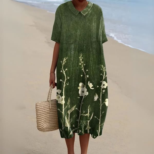 Dara | Dress with vibrant Floral Pattern