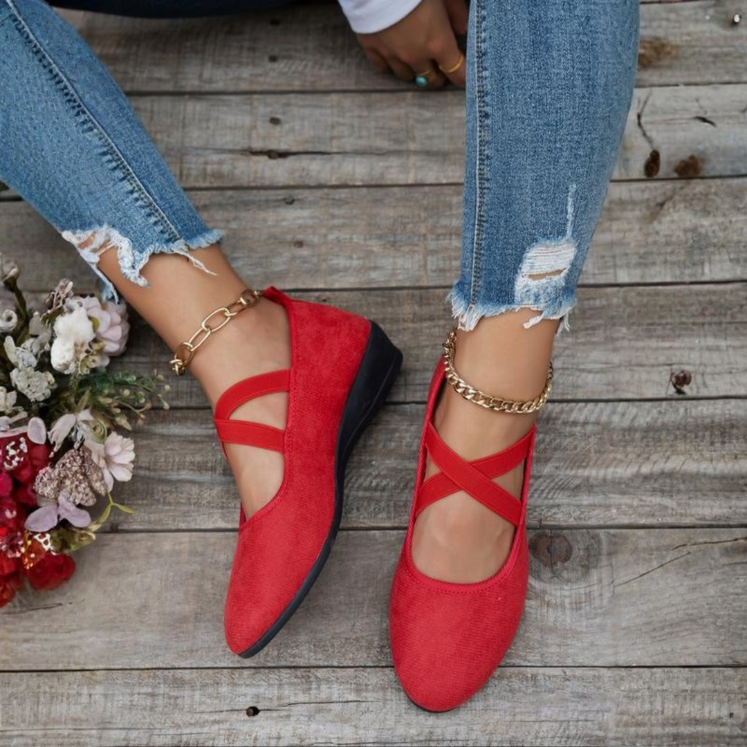 Adabelle | Comfy Closed Wedge Slip-On Shoes