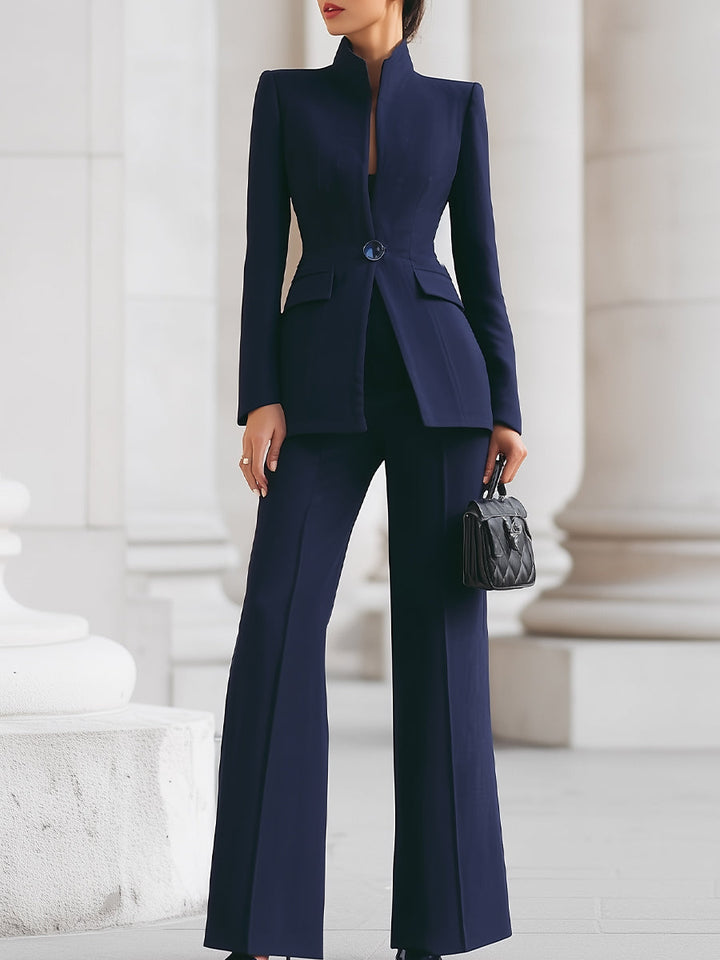 Adalina | Elegant Blazer & Trouser Suit Set