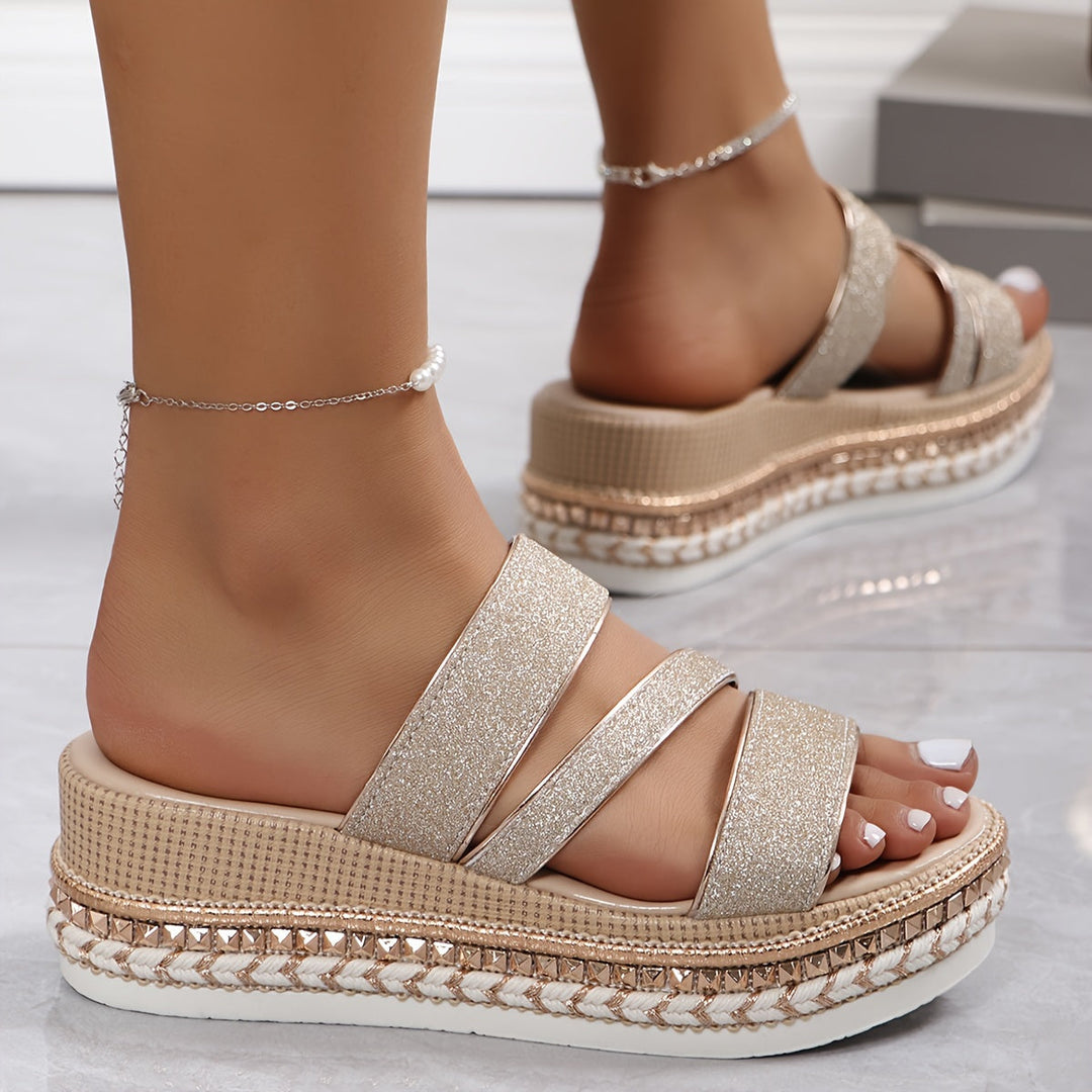 Floella | Comfortable Wedge Sandals