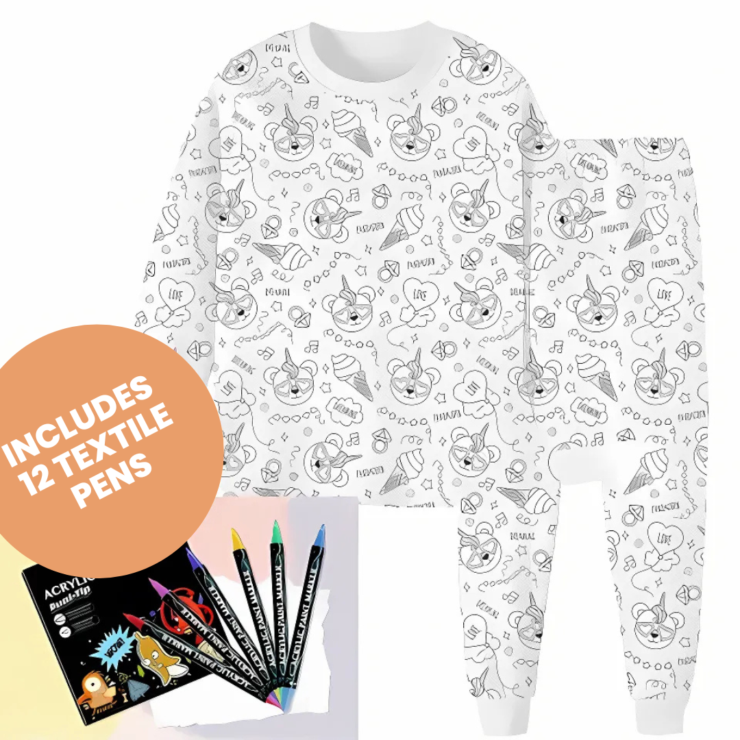 Kiddoodle | Colorable Pajama