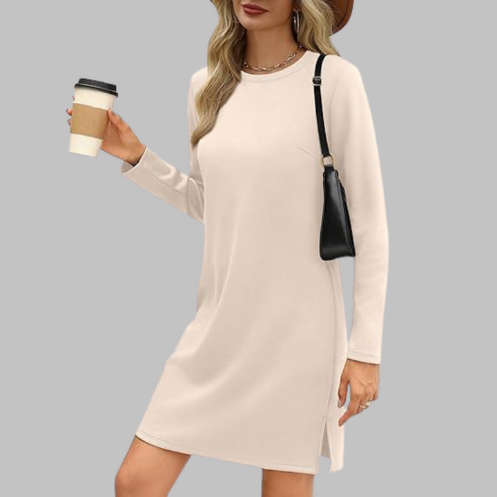 Trace | Casual Long Sleeve Mini Dress