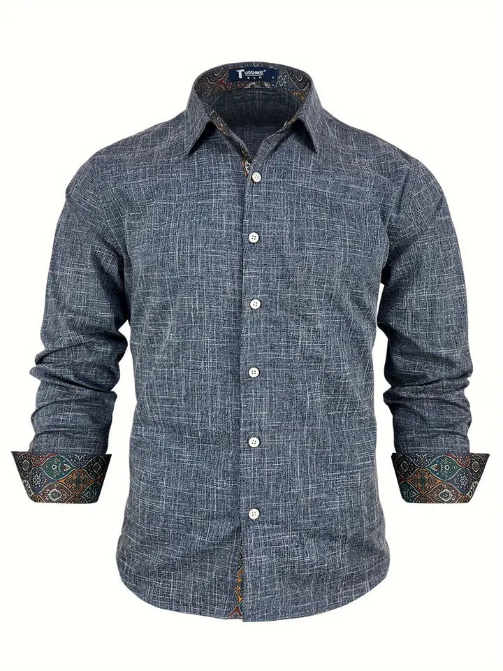 Jaxton | Long Sleeve Button-Up Shirt