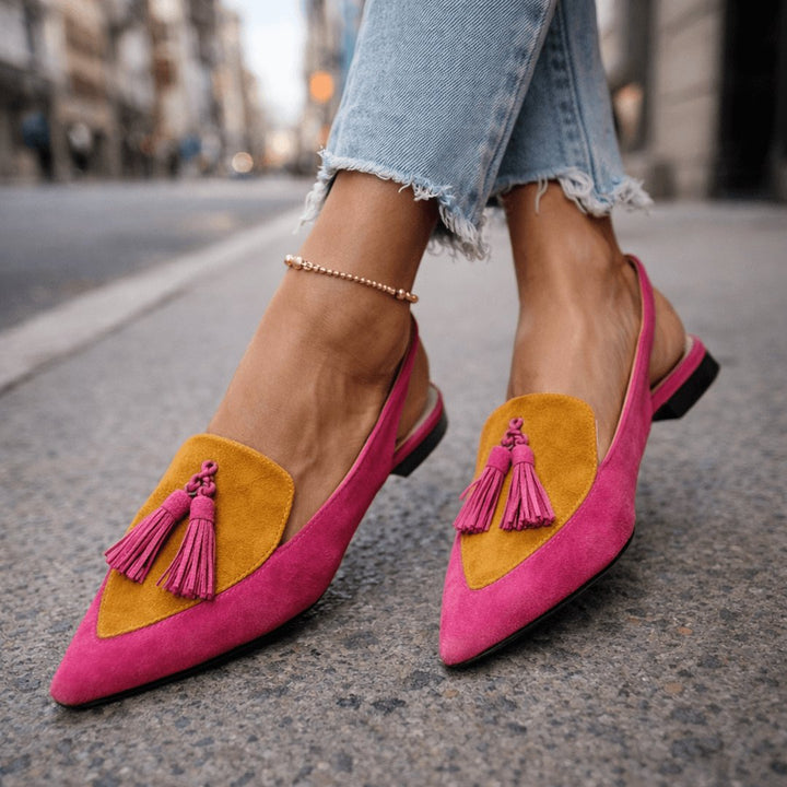 Sherrie | Sandals with Straps and Tassels