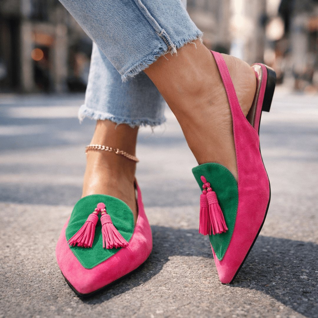 Sherrie | Sandals with Straps and Tassels