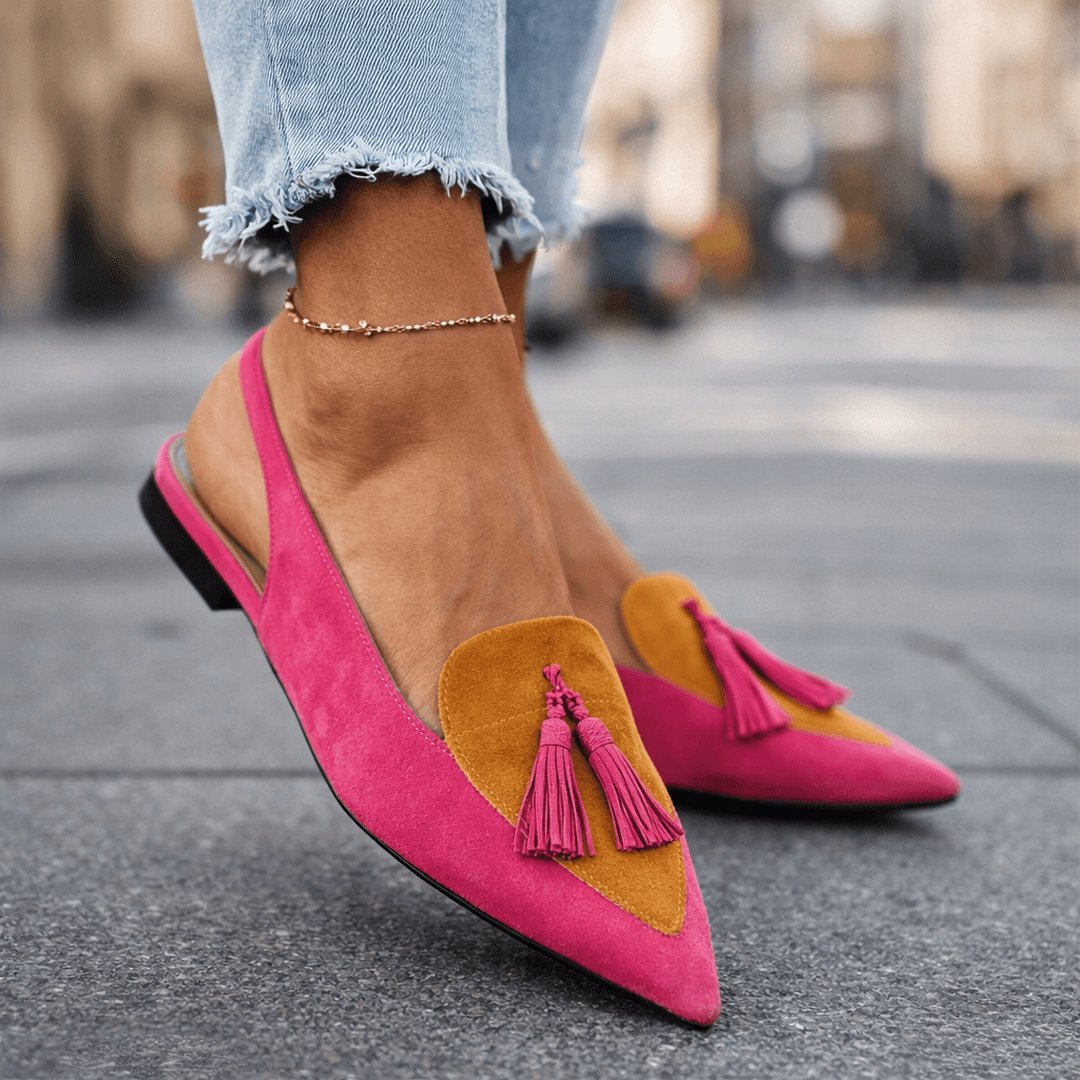Sherrie | Sandals with Straps and Tassels