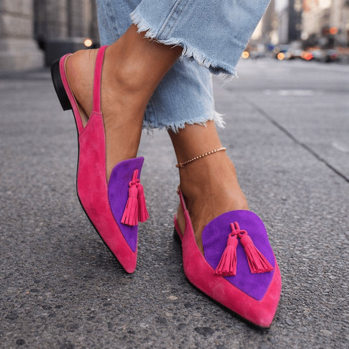 Sherrie | Sandals with Straps and Tassels