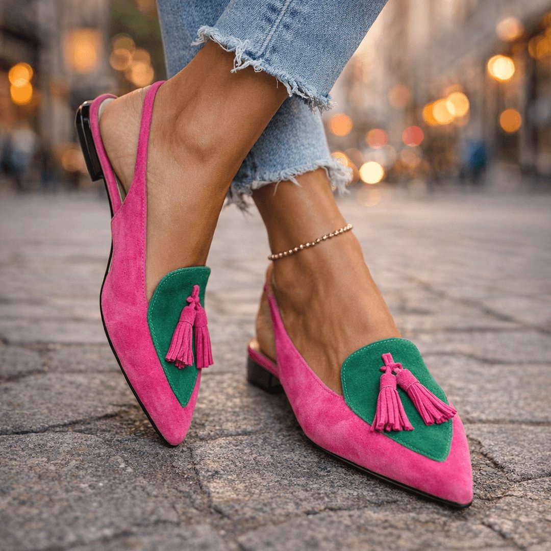 Sherrie | Sandals with Straps and Tassels