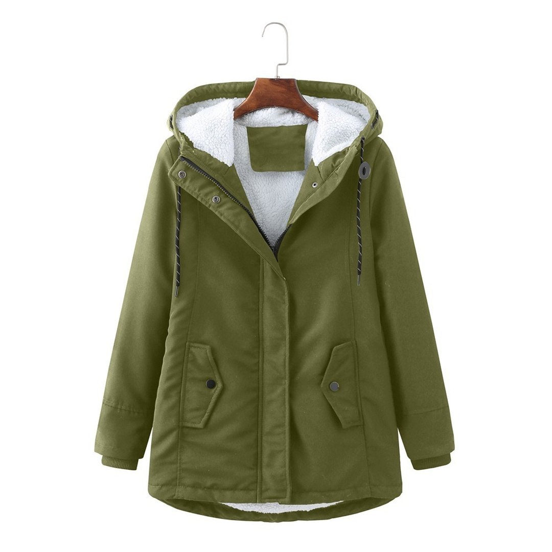 Guadalupe | Cozy Hooded Cold Weather Coat