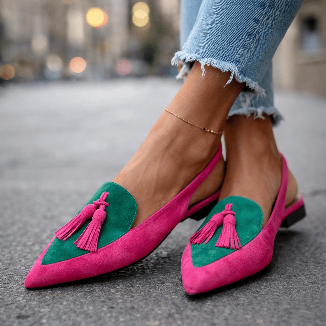 Sherrie | Sandals with Straps and Tassels