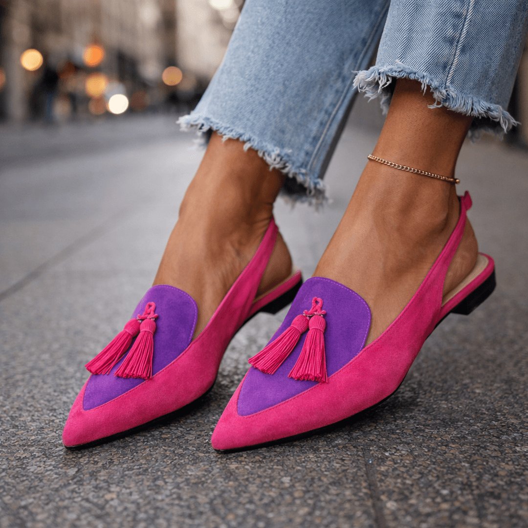 Sherrie | Sandals with Straps and Tassels