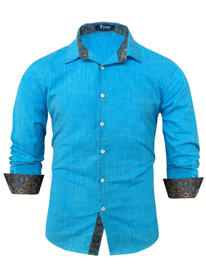 Jaxton | Long Sleeve Button-Up Shirt