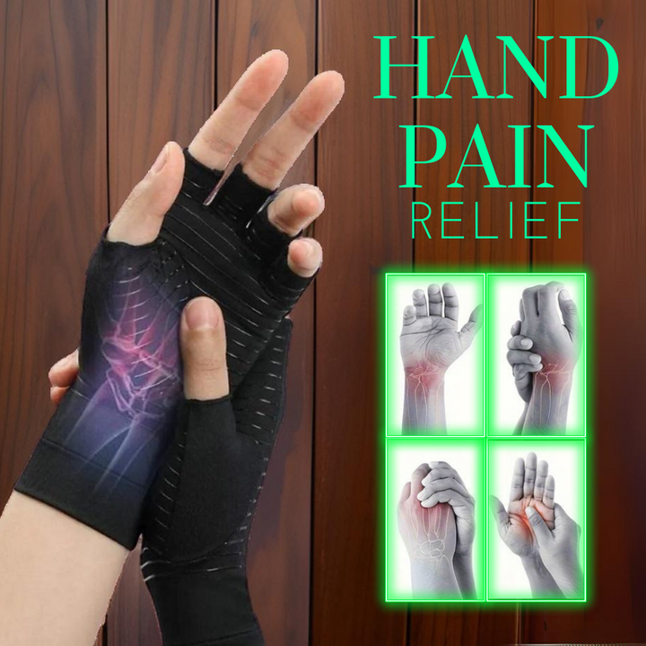 ReliefGrip | Copper Therapy Gloves for Hand Pain