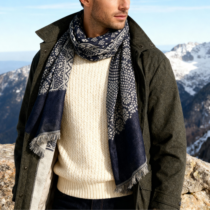 Tylar | Sophisticated Patterned Scarf