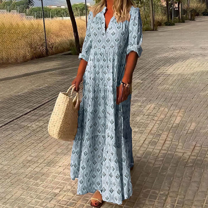 Jill | Elegant Boho Maxi Dress