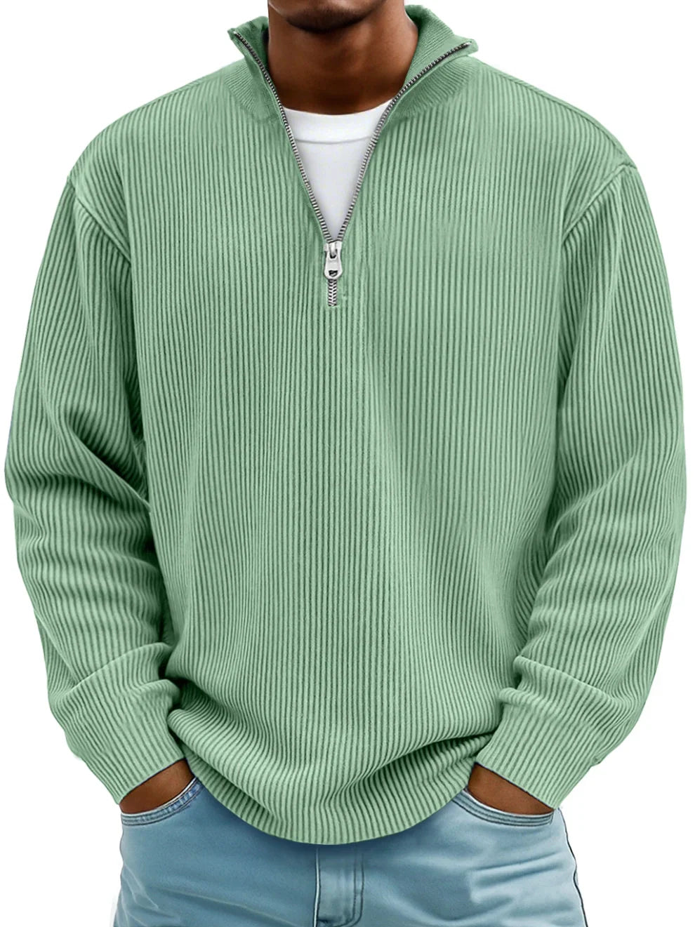 Caden | Men's Half-Zip Sweater