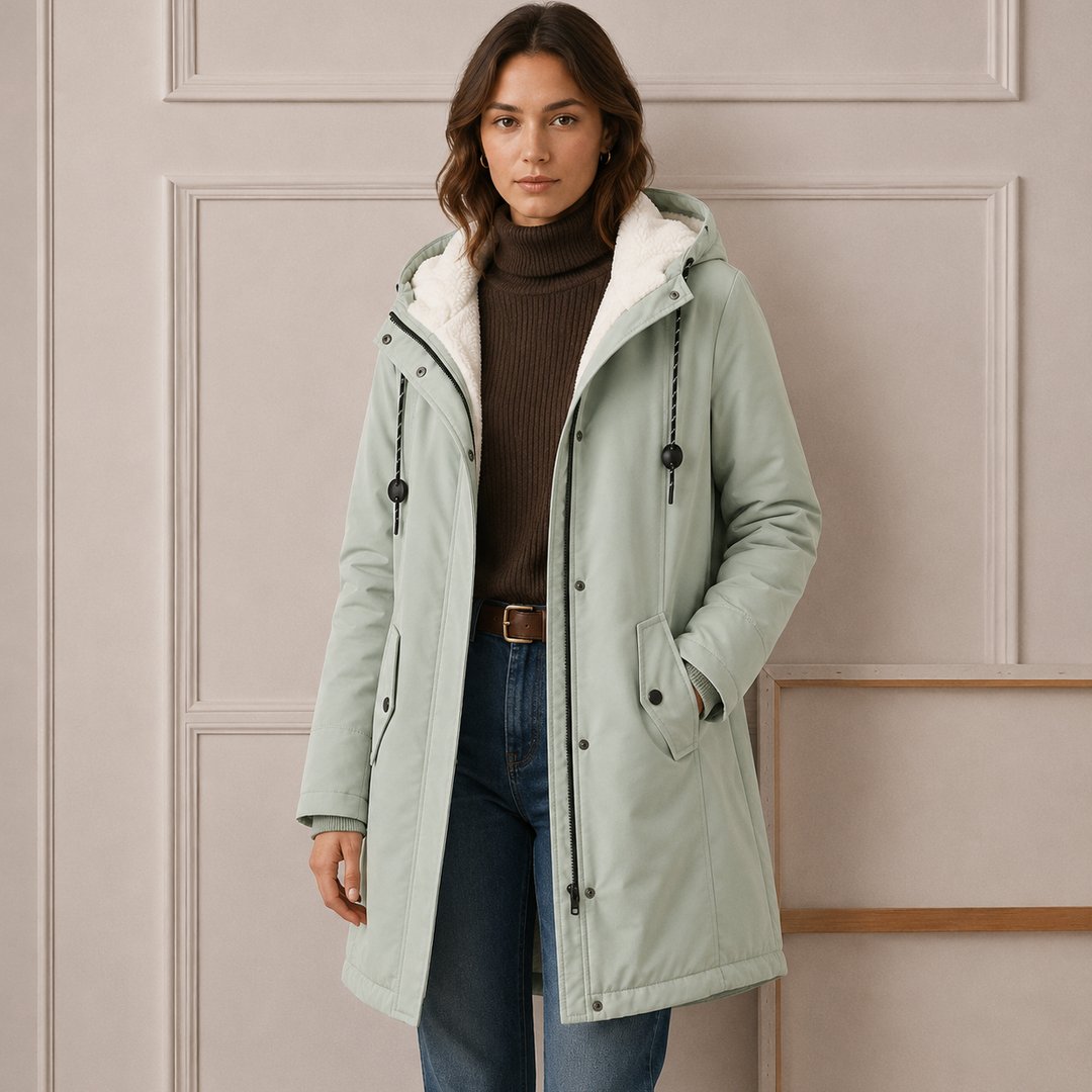Guadalupe | Cozy Hooded Cold Weather Coat