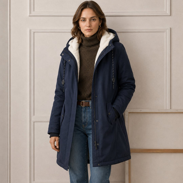 Guadalupe | Cozy Hooded Cold Weather Coat