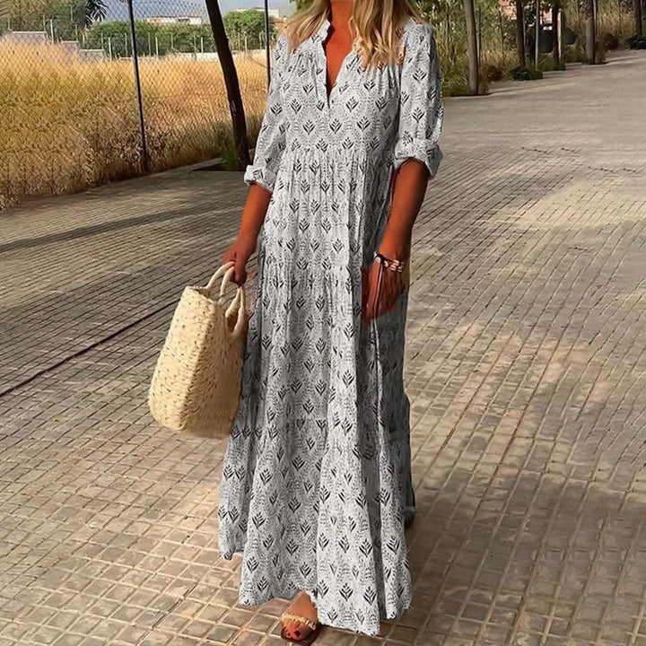 Jill | Elegant Boho Maxi Dress