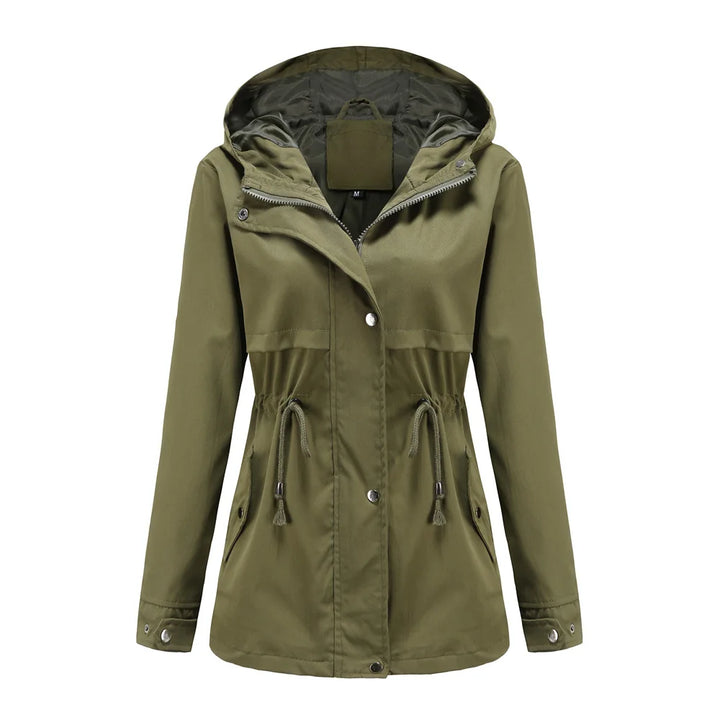 Lydia | Hooded Windbreaker Waterproof Coat