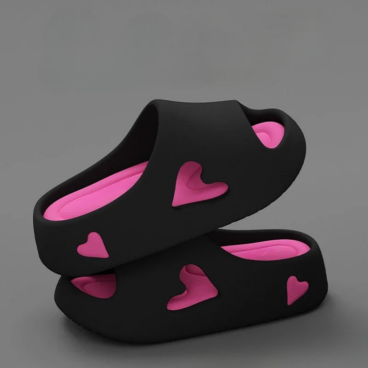 Ellery | Cute Heart FlipFlops