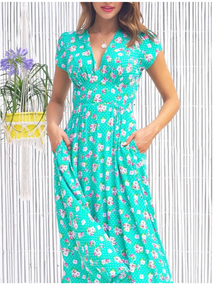 Fyang | Button-Front Midi Dress